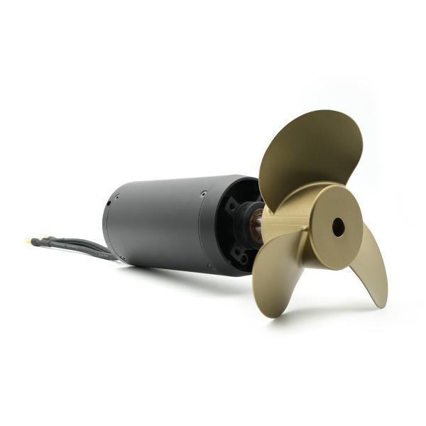 Moteur de propulsion sans balais étanche IP68, poussée de 55 kg, 10 kW