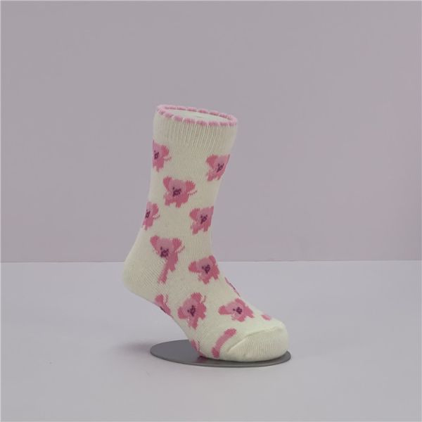 Unique Design Custom Cotton Boutique Girls Slouchy Baby Socks for Warmth and Fashion
