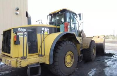 Utilisé Japon Caterpillar 980G Cat 980g chargeur à roues Front End
