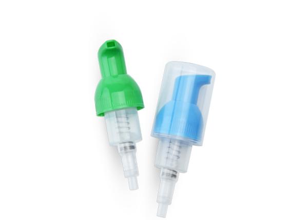 Plastic PP Foaming Hand Pump Multi Colors 30mm  Screw Thread Closure