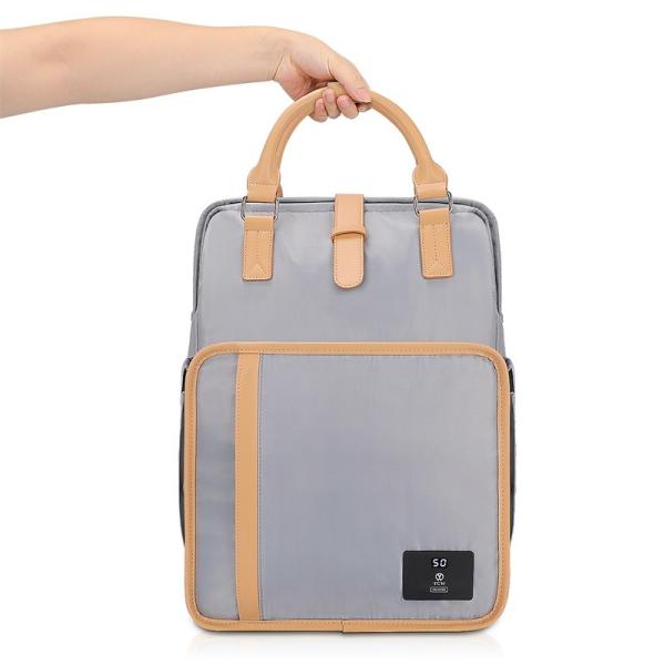 Mini Small Crossbody Diaper Bag Purse Backpack Insulated Bottle Pocket 11X8X15
