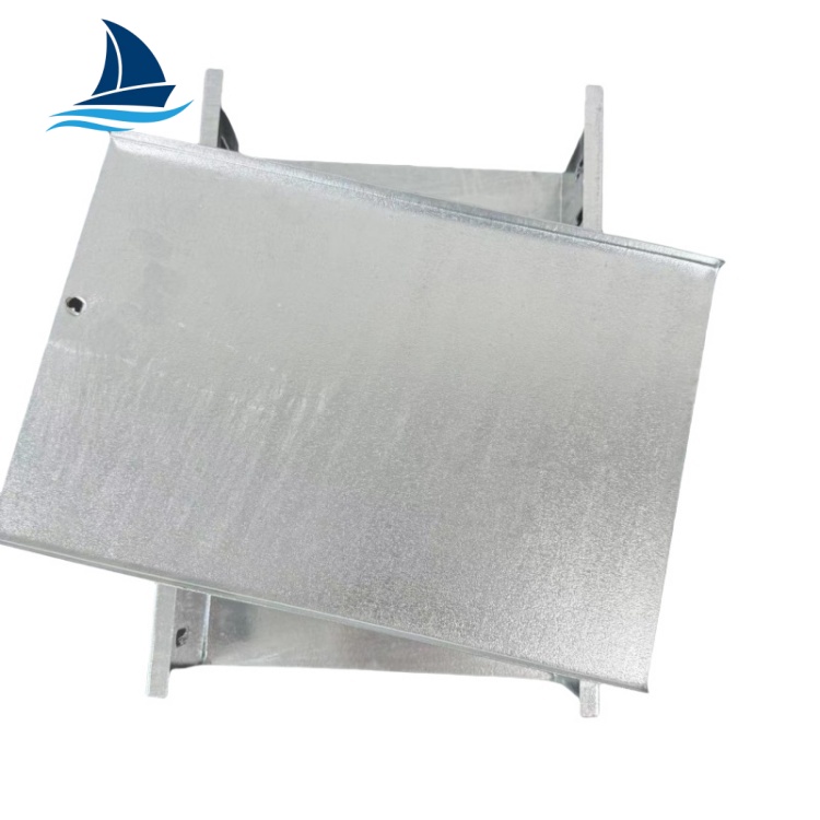 Industrial Hot Dip Galvanized Steel Trough Cable Trunking Electrical Tray for Site Wiring