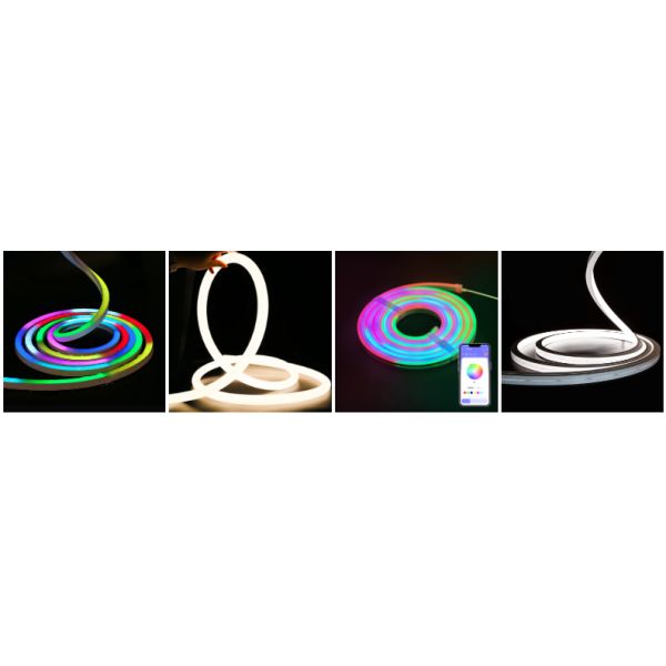 водонепроницаемость IP67 для наружного 1220 Side Bend Engineering Lighting DC24V Неонный свет Гибкая светодиодная световая лента