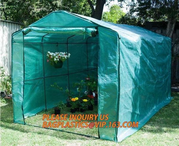 Hydroponic Grow Tent Kits, Mylar Grow Tent, 600D Gardening Green House, Polytunnel, Mini Walk-in Greenhouse