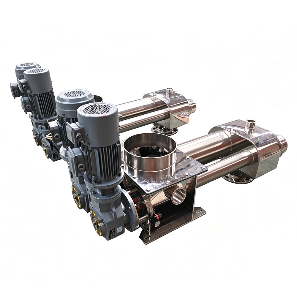 High-Accuracy Customizable Stainless Steel Twin Screw Powder Dosing Feeder for Precise Powder Batching
