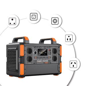 Une centrale électrique portable de 1200 W de grande capacité pour le camping à