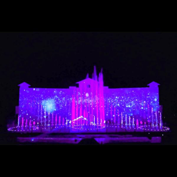 Producer custom made music water fountain