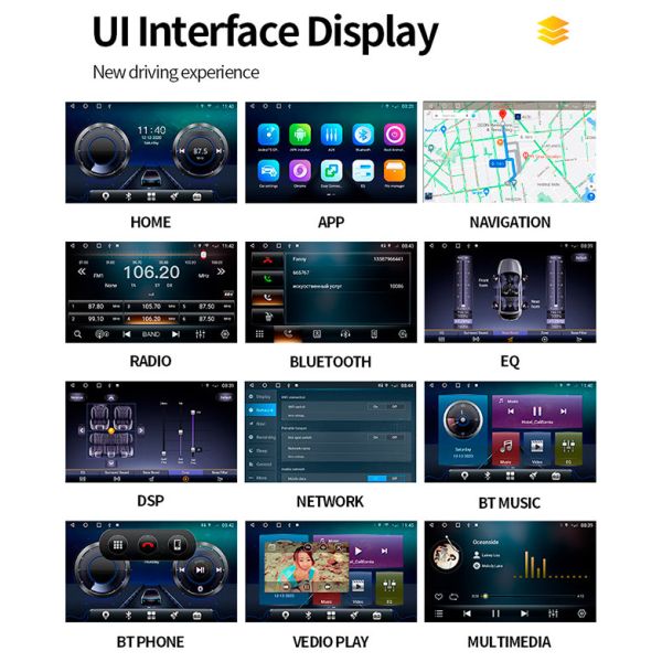Carplay 8 Din Фольксваген Gps 2 автомобиля андроида дюйма стерео передает место по радио Skada