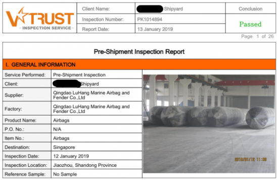 Shipbuilders And Marine Industry Rubber Airbag Professionals