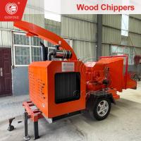Comienzo eléctrico Triturador de biomasa de madera portátil