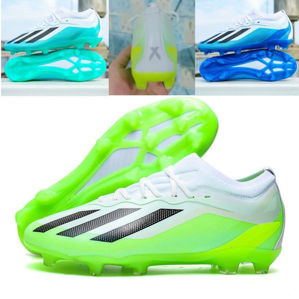 Wholesale Low-Top Football Shoes For Boys AG Long Spikes World Cup TF Broken Spikes Grass Competition Training Shoes