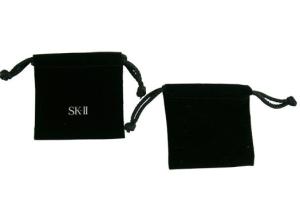 l'emballage de bijoux de poche de cordon de velours de 70mm TUV met en sac des