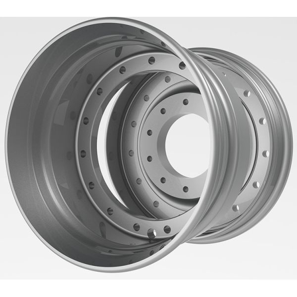 Оправа колес сплава 20x11 10x335 военная выкованная LAV тележки корабля специальности 2 частей