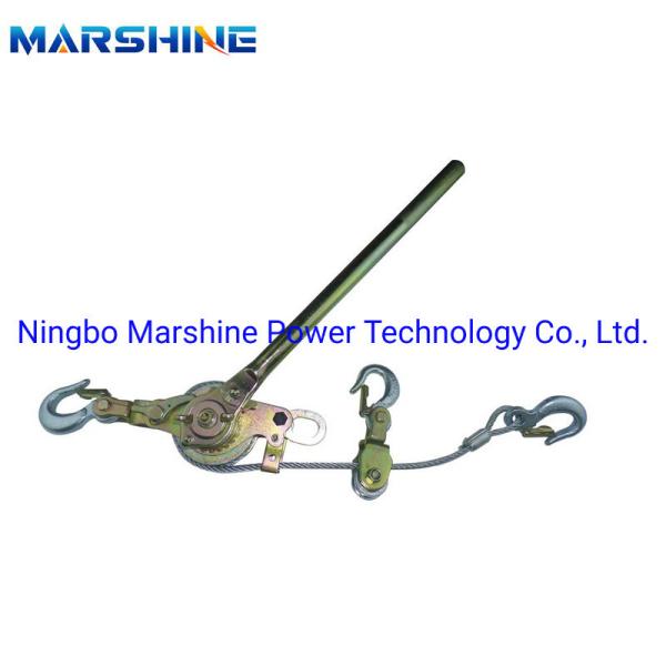 Manual Ratchet Cable Puller For Wire Rope Tightening Efficiency