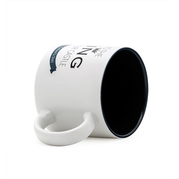 Керамическая кружка для папы для кофе Белый цвет с творческими словами 