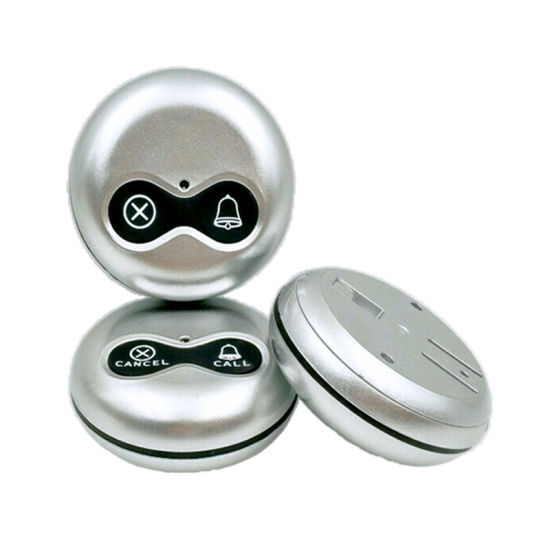 433.92MHz кнопка вызова службы для столовых услуг, отображающая тип и номер службы