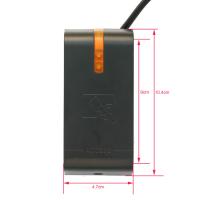 9600 Lecteurs RFID par défaut montés sur le mur Contrôle d'accès Lecteur NFC 13,56 MHz