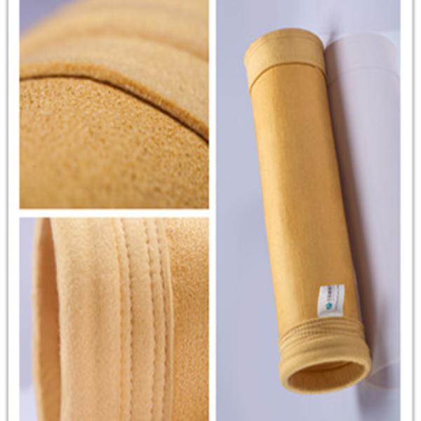 Antiácido do saco de filtro do Polyimide 550gsm (P84) & anti-alcaloide e longa vida de alta temperatura