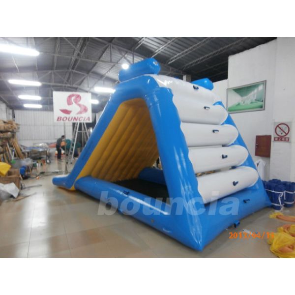 Custom PVC Tarpaulin Kids Inflatable Water Slide For Water Games