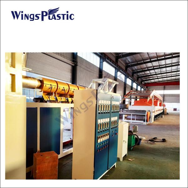 420kw de potência do motor principal PVC pó PVC bobina Loop Mat Extruder Machine