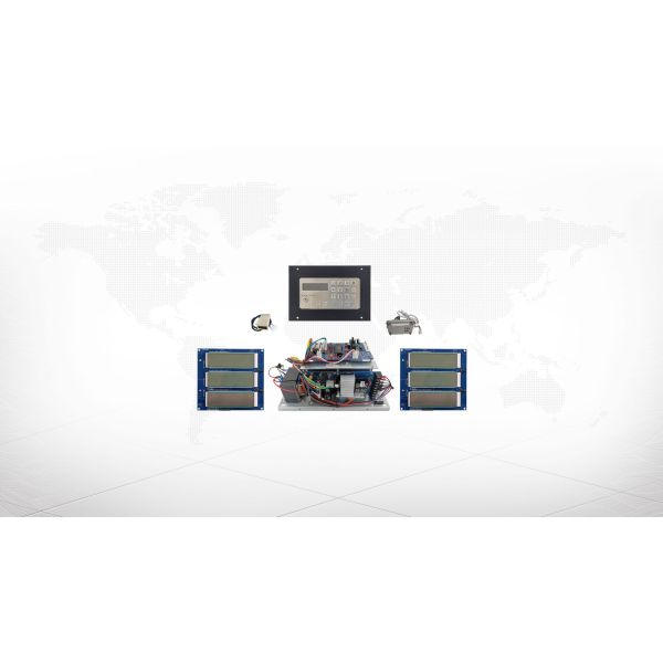 Dispensador de combustível de marca Bernet Controlador electrónico BNTE121