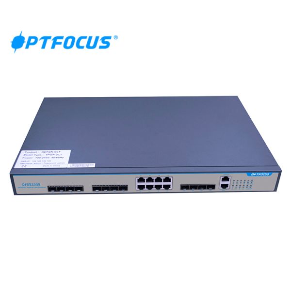 Кассета емкости высокой интеграции FTTH GPON EPON OLT средняя для сети кампуса