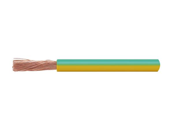 300V 105℃ UL wire UL1569 Electrical Cable with UL certificated 4AWG in Yellow Color, E312831 ECHU UL Cable