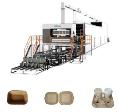 High Capacity Paper Cup Making Machine Customized With Metal Drying Line
