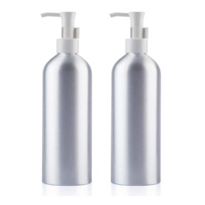 300ml 500ml Matte Black Aluminum Spray Bottle With Trigger Lotion Pump Bottle