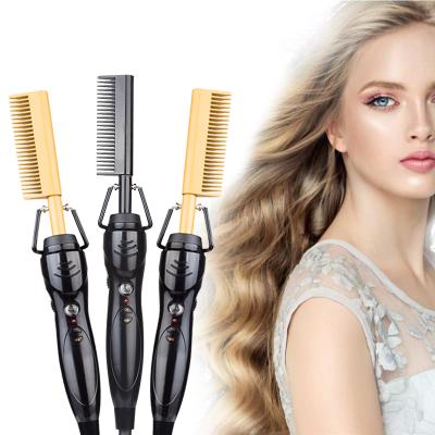 pente quente elétrico ultraleve do cabelo 50/60Hz, Straightener cerâmico durável do cabelo do pente