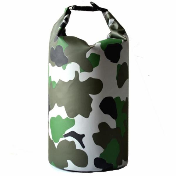 15 Liter Waterproof Beach Bags , Military Waterproof Bag For Running Camping