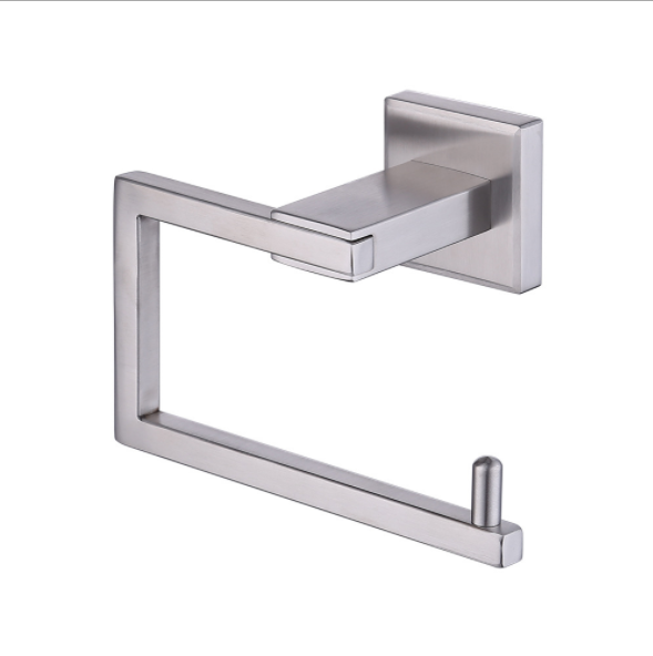 Stainless Steel Towel Ring Rack Tissue Paper Holder Wall Mounted Bathroom Accessories Set