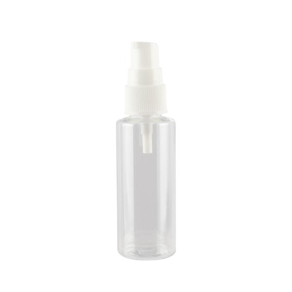 White Striped Plastic 24/410 Face Cream Pump Bottle With A Cover Dispensing Pump Bottle