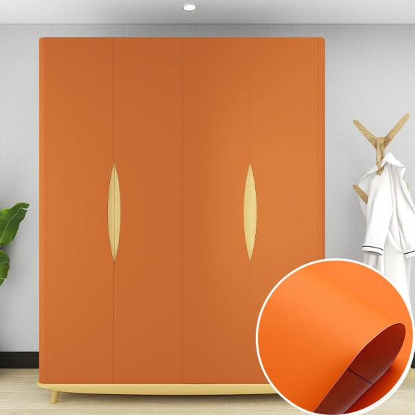 Red Soft Touch Wallpaper 100m Roll Fire Proof Wallpaper For Kitchen