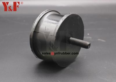 Small Vibration Shock Absorption Mounts Black Round Rubber Mounts