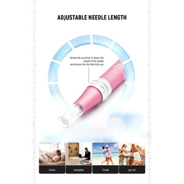 Newest Hot Sale Professional Skin Auto MD Electroporation Needle System Microneedling Derma Pen