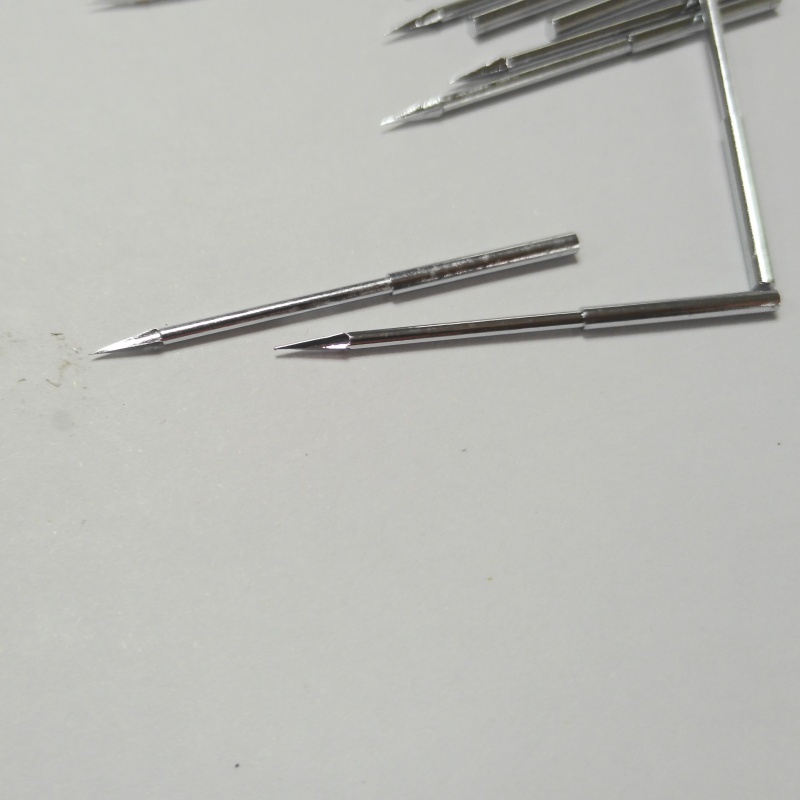 17-4PH Stainless Steel Medical Concave Puncture Needle Four Sided Sharp