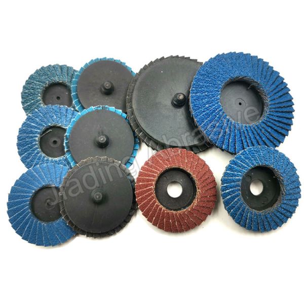 Zirconia/Ceramic/Nylon Fiber Mini Quick Change Flap Disc for Stripping and Sanding