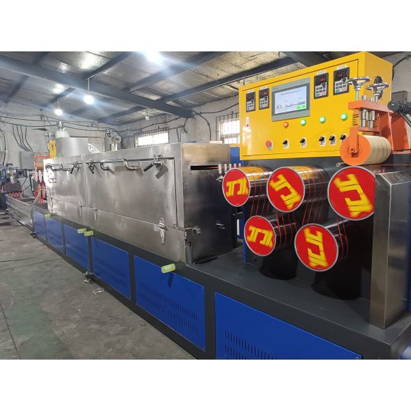 Plastic extruder 5-19mm PP polypropylene strapping tape production line PP strapping tape extrusion machine Line speed up to 300m/min