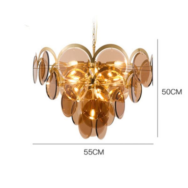 Modern crystal chandeliers living room ring chandelier Diva Mini Chandelier Light(WH-MI-143)