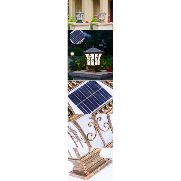 На открытом воздухе лампа сада 6500K 2W 3W 4W водоустойчивая солнечная