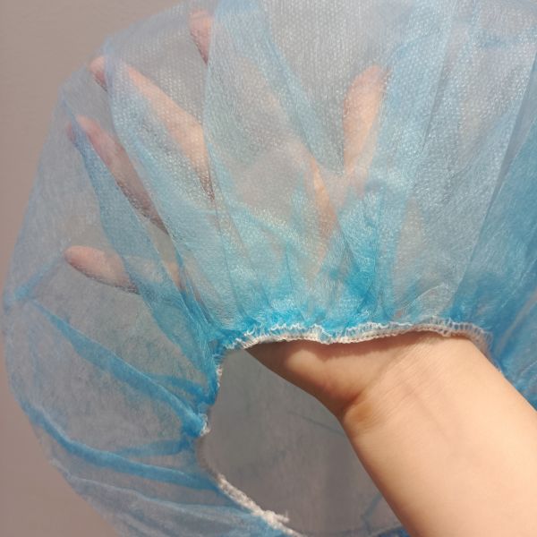 Hair Cover Disposable Bouffant Caps PP Non Woven Fabric For Food Industry