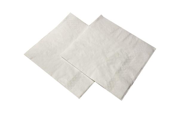 Beautiful Disposable Color Paper Napkins White 30cm*30cm 40cm*40cm