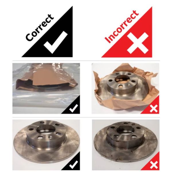 Gravure Printing Single Side VCI Anti Rust Paper Mill Brown Paper Bag Packaging