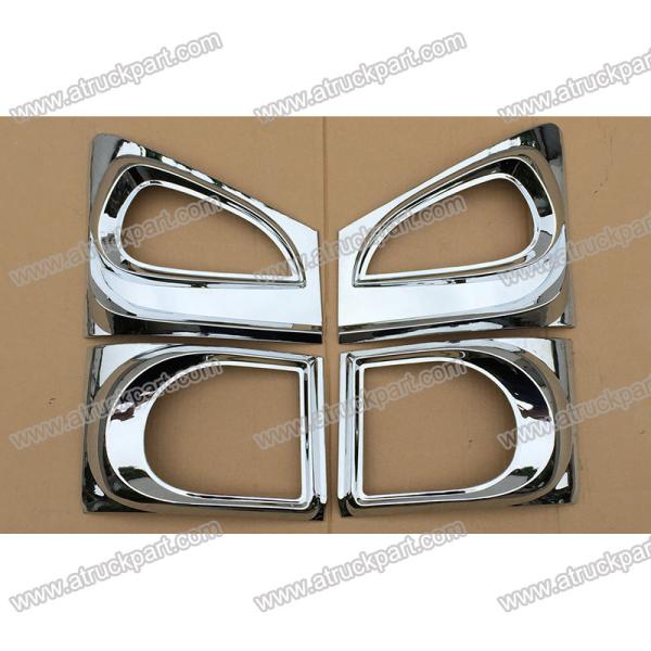 Chrome Head Lamp Case For ISUZU NPR 150 NQR 175 NMR 130 NLR 130 Truck Spare Body Parts