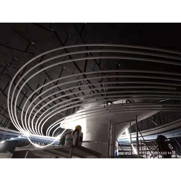 7075 Aluminum Kitchen Cabinet Profile Double Hung Windows