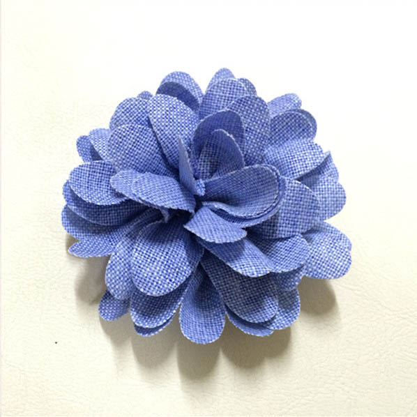 Hair Clips Rustic Fabric Flower Decorations Headbands Use In Diy Wedding