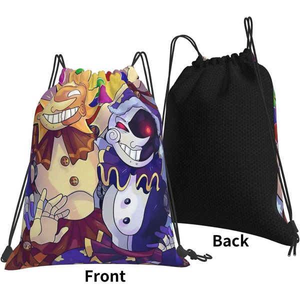 Drawstring Backpack Adjustable Sports Gym Bag Waterproof Rope Bag Sports Yoga Bag