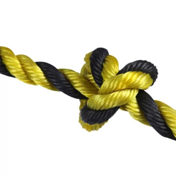 Tiger Rope 3 Strand Polyethylene PE Material Twisted Rope for Heaving Line