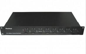 Fast Ethernet 8 Port 100Base-Fx Optical Fiber Media Converter For VLAN